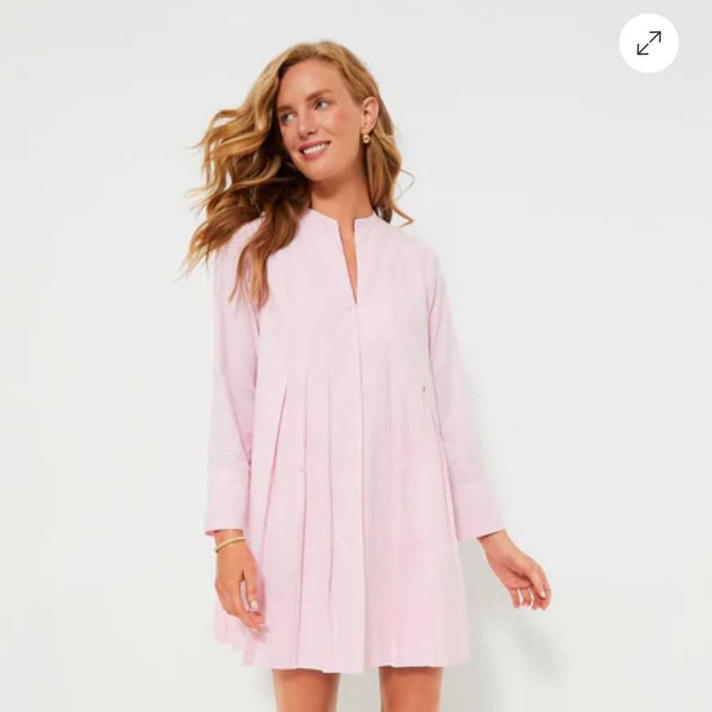 Tuckernuck Pink V-Neck Dress - M